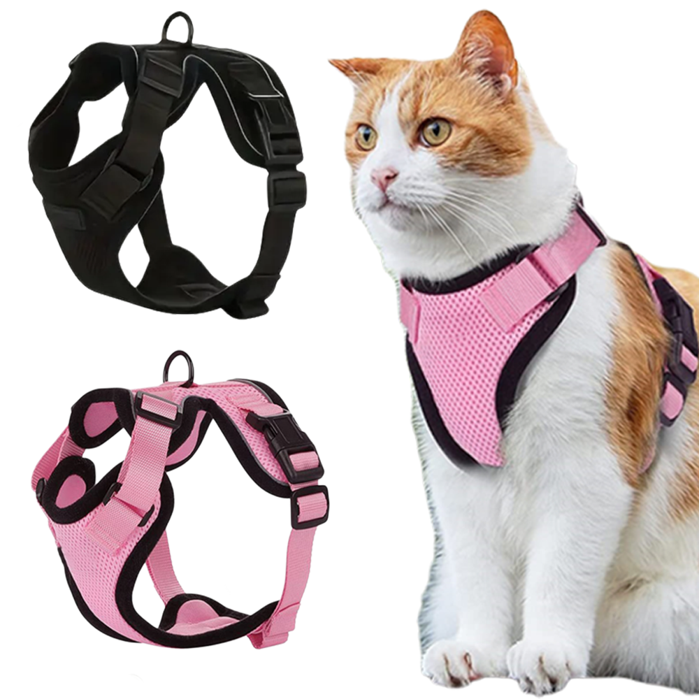 صدرية حيوانات أليفة عاكسة ليلاً